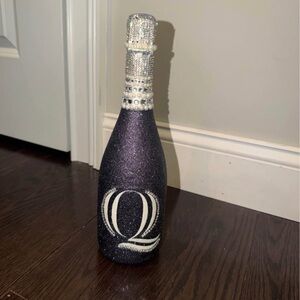 Custom Quinnipiac University Champagne Bottle